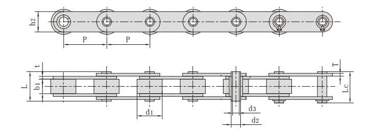 HB76.2F2_空心銷軸<font color='red'><font color='red'>輸送</font>鏈</font> 輸